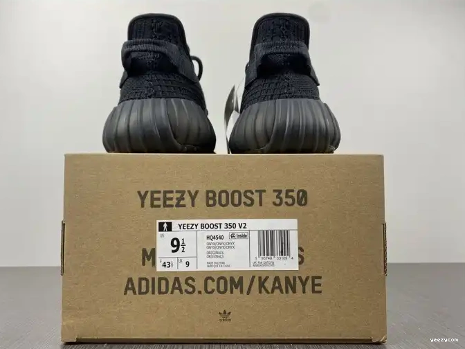 Adidas V2 HQ4540 Yeezy Boost 350 Onyx 0706